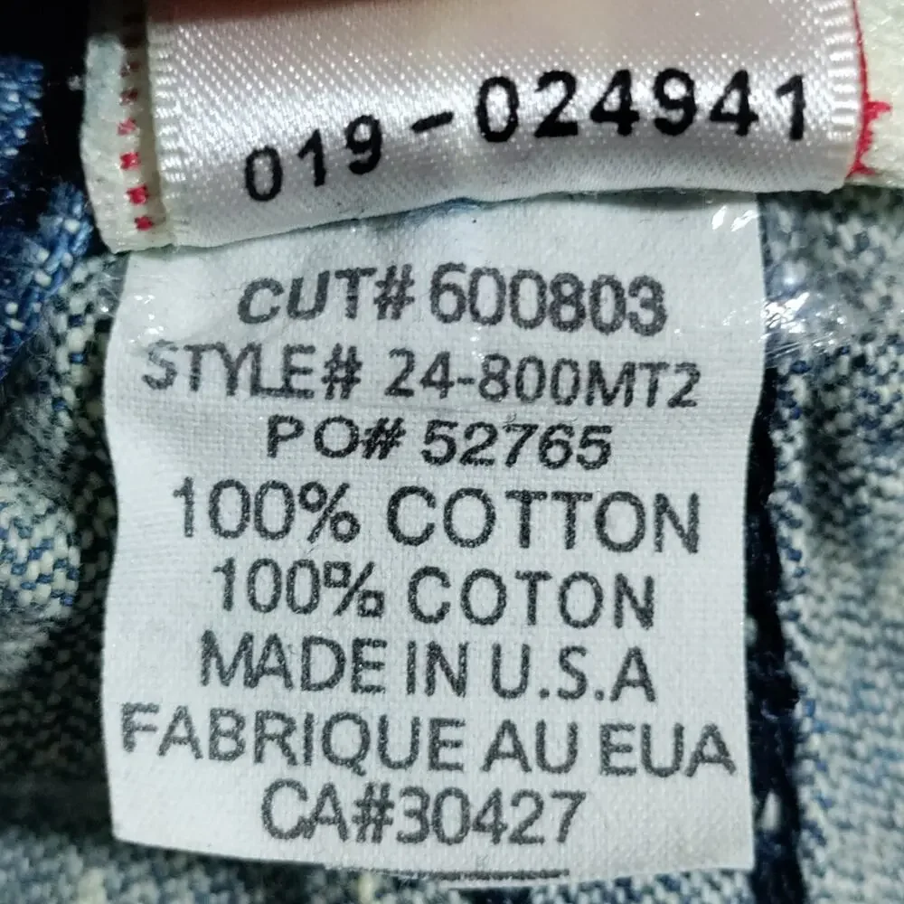 Vintage True Religion Bobby Super T Blue Denim Men’s Size 38 x‎ 34 Made In USA